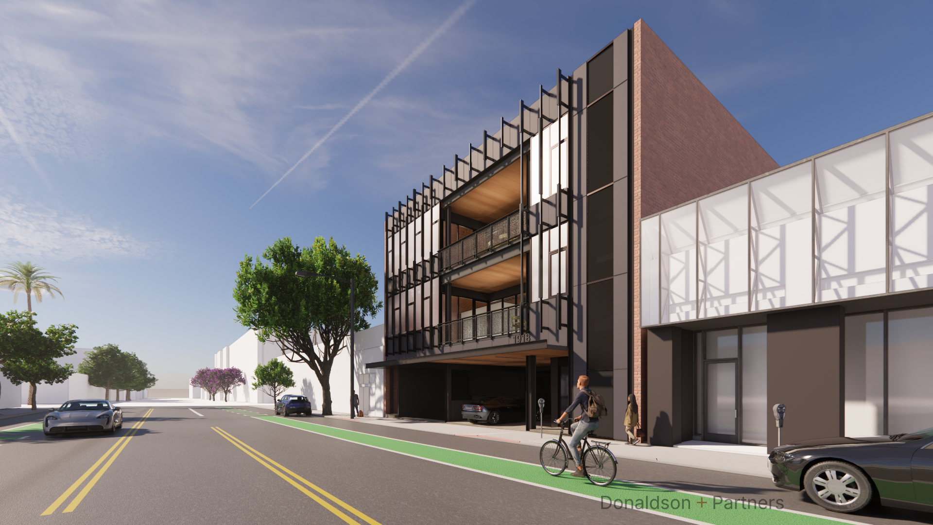 1918 Main Street — Donaldson+Partners rendering, Santa Monica